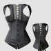 Corset sub bust cu bretele si inchidere cu siret la spate Corset sub bust cu bretele si inchidere cu siret la spate